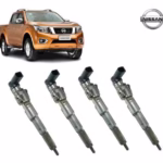 Jogo Bico Injetor Nissan Frontier 2.3 190cv Ys23 2016 2022 (Recondicionado)